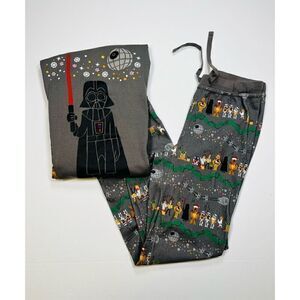 Hanna Andersson Darth Vader Holiday Star Wars OrganicPajama Set Women Size Small